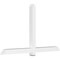 Ekena Millwork Eugene Architectural Grade PVC Gable Bracket, 72"W x 42"H x 4"D x 4"F, 14/12 Pitch GBP072X42X0404EUG00 - alternate 1